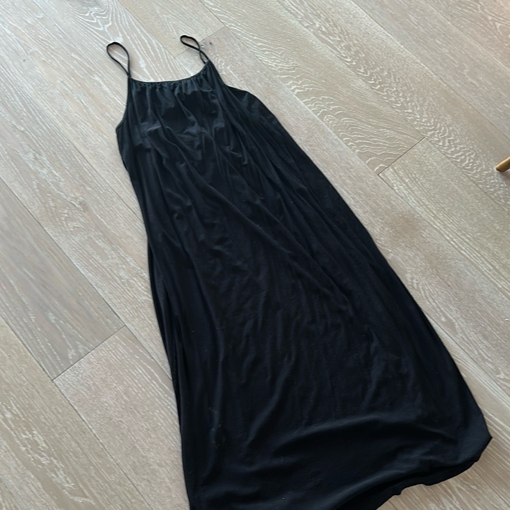 H&M maxi black summer dress
